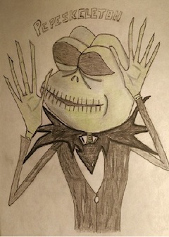 PEPESKELETON
